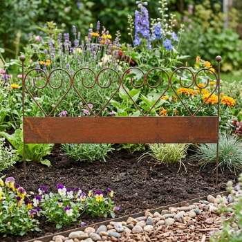 Wunderschöner Rankzaun Herzen ca. 51 cm - Gartendekoration